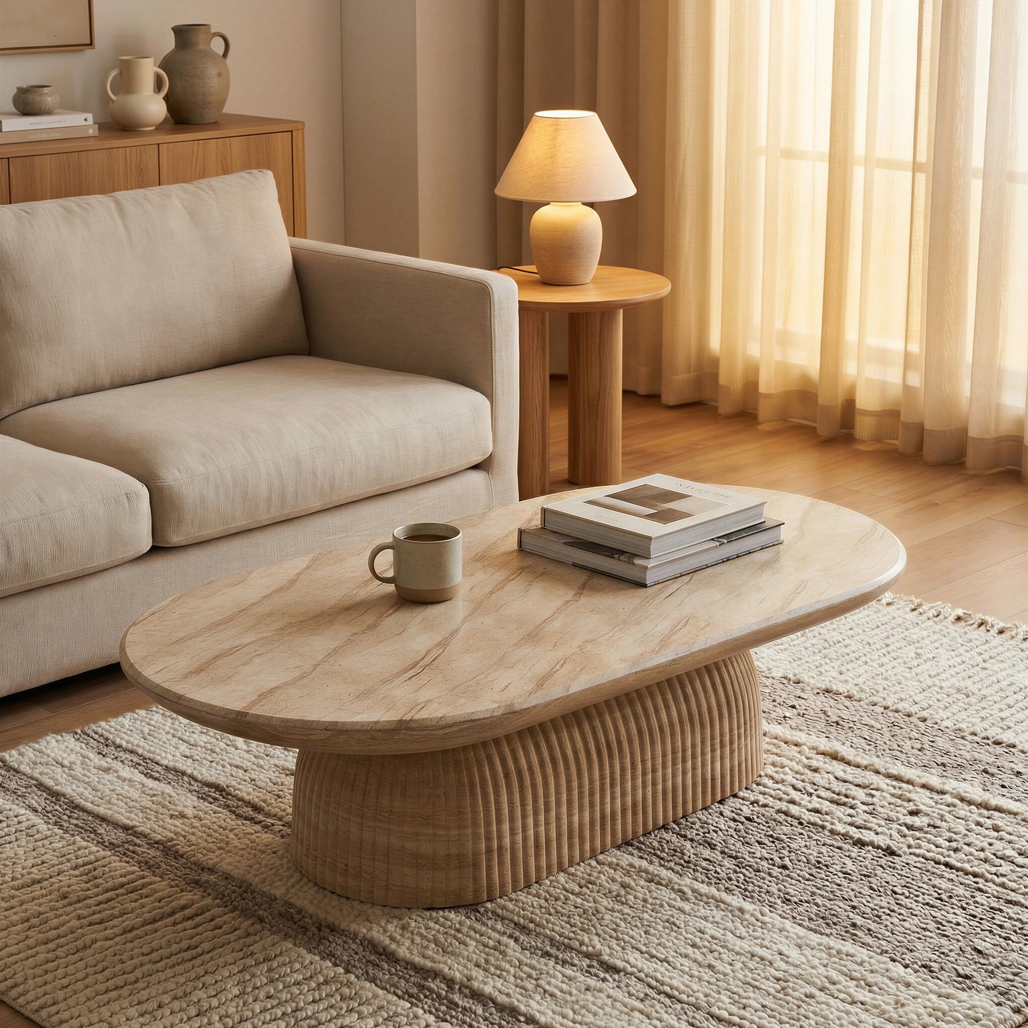 Maddox Pill Coffee Table