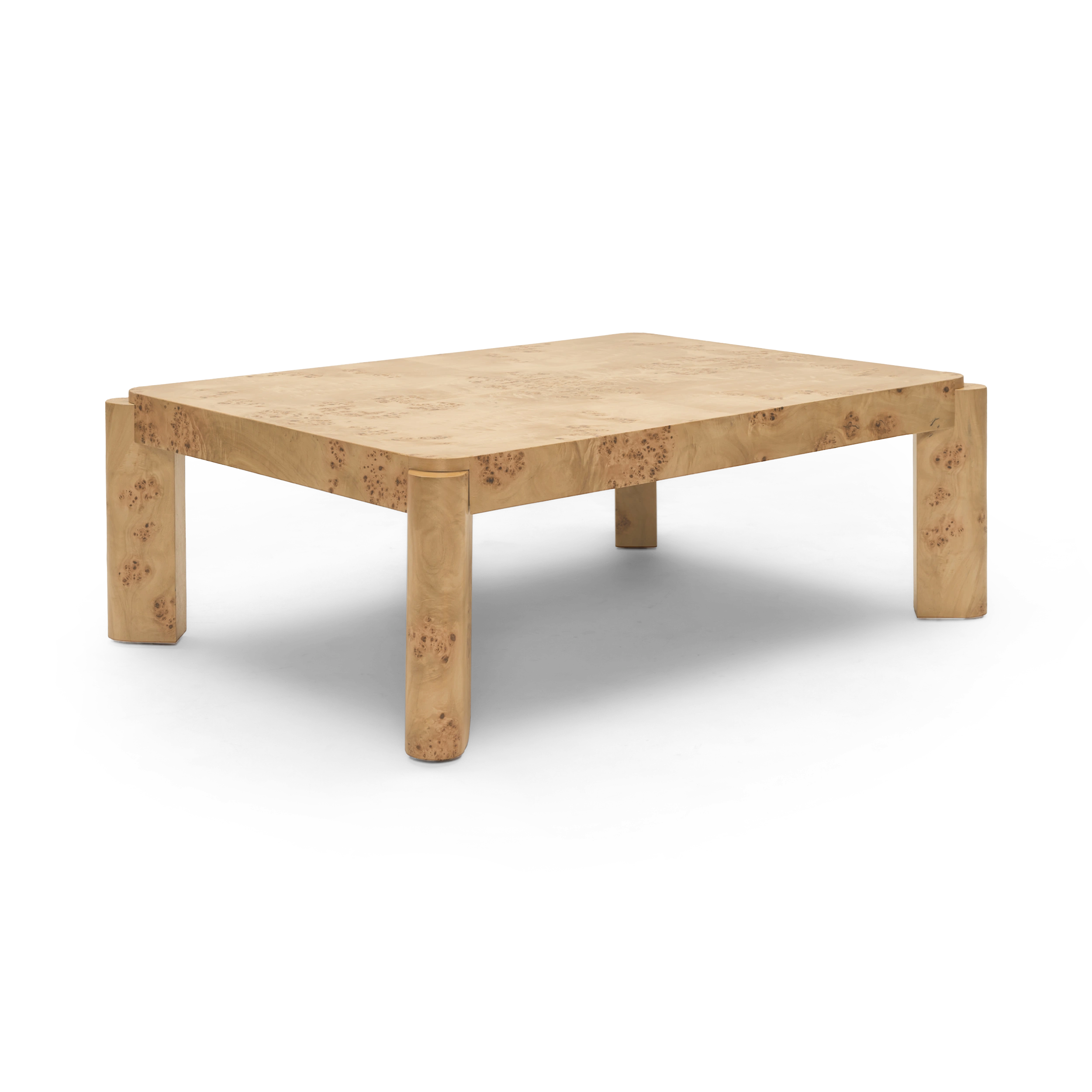 Chorus 45" Coffee Table #finish_maple-burl