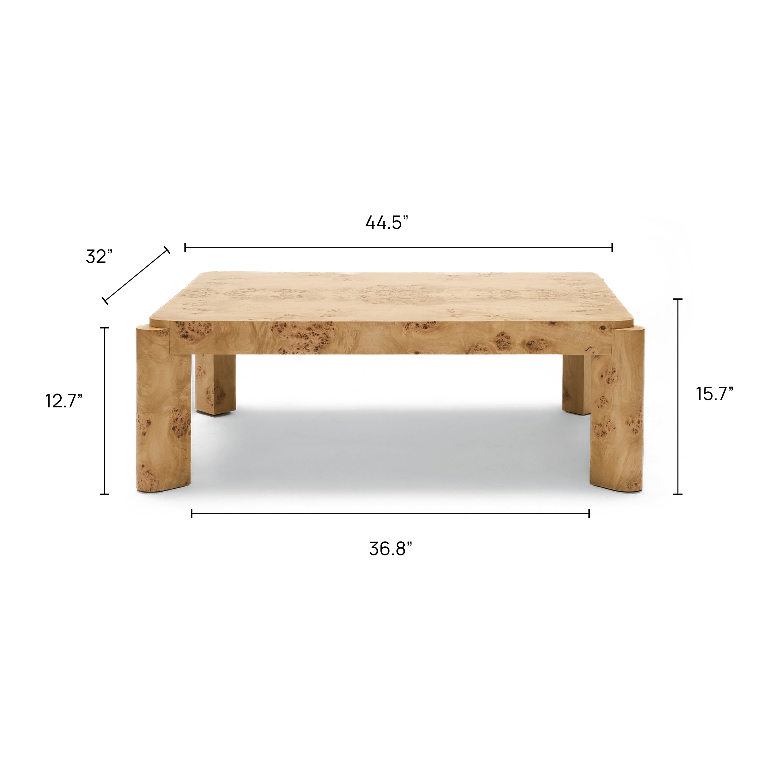 Chorus 45" Coffee Table 
