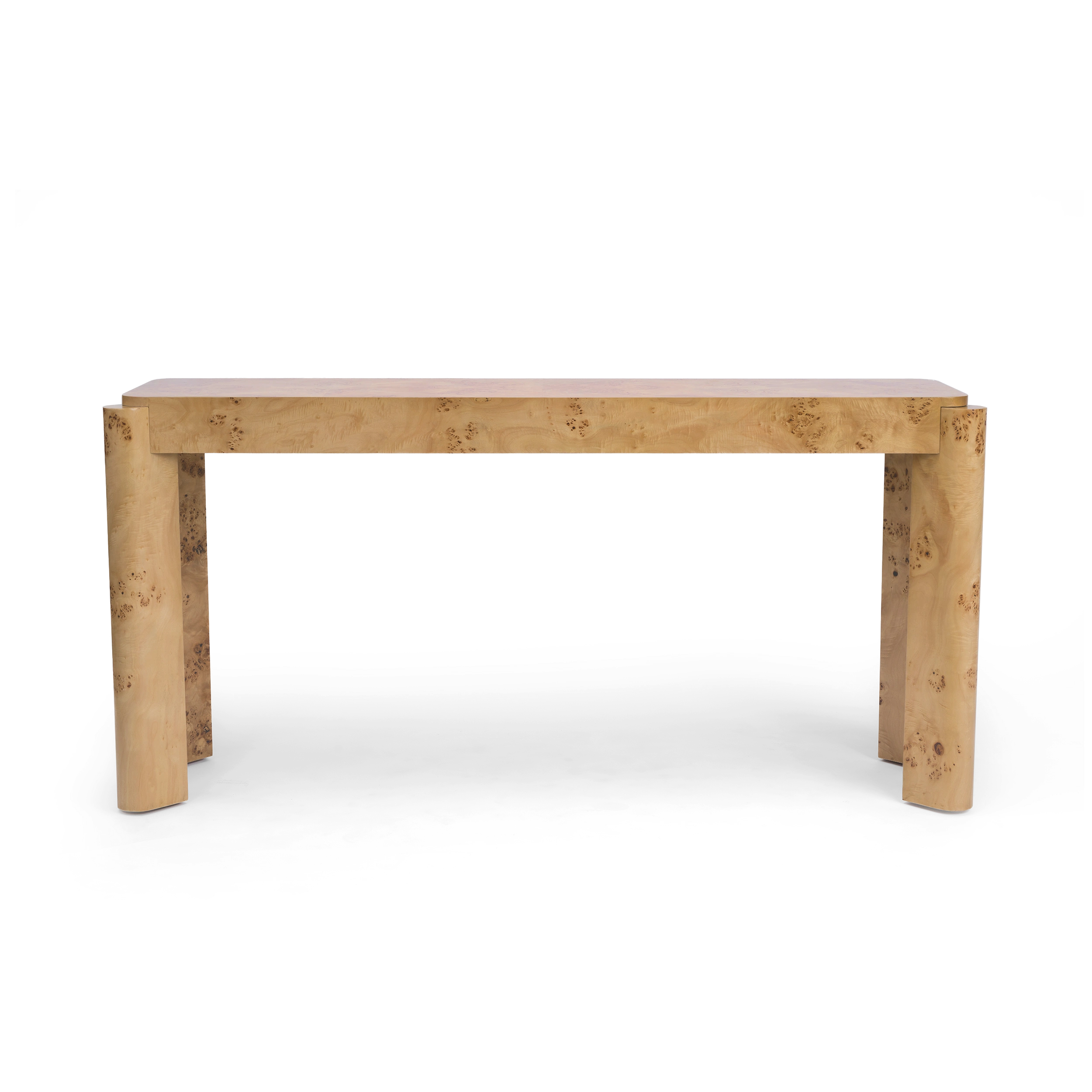 Chorus 63" Console Table #finish_maple-burl