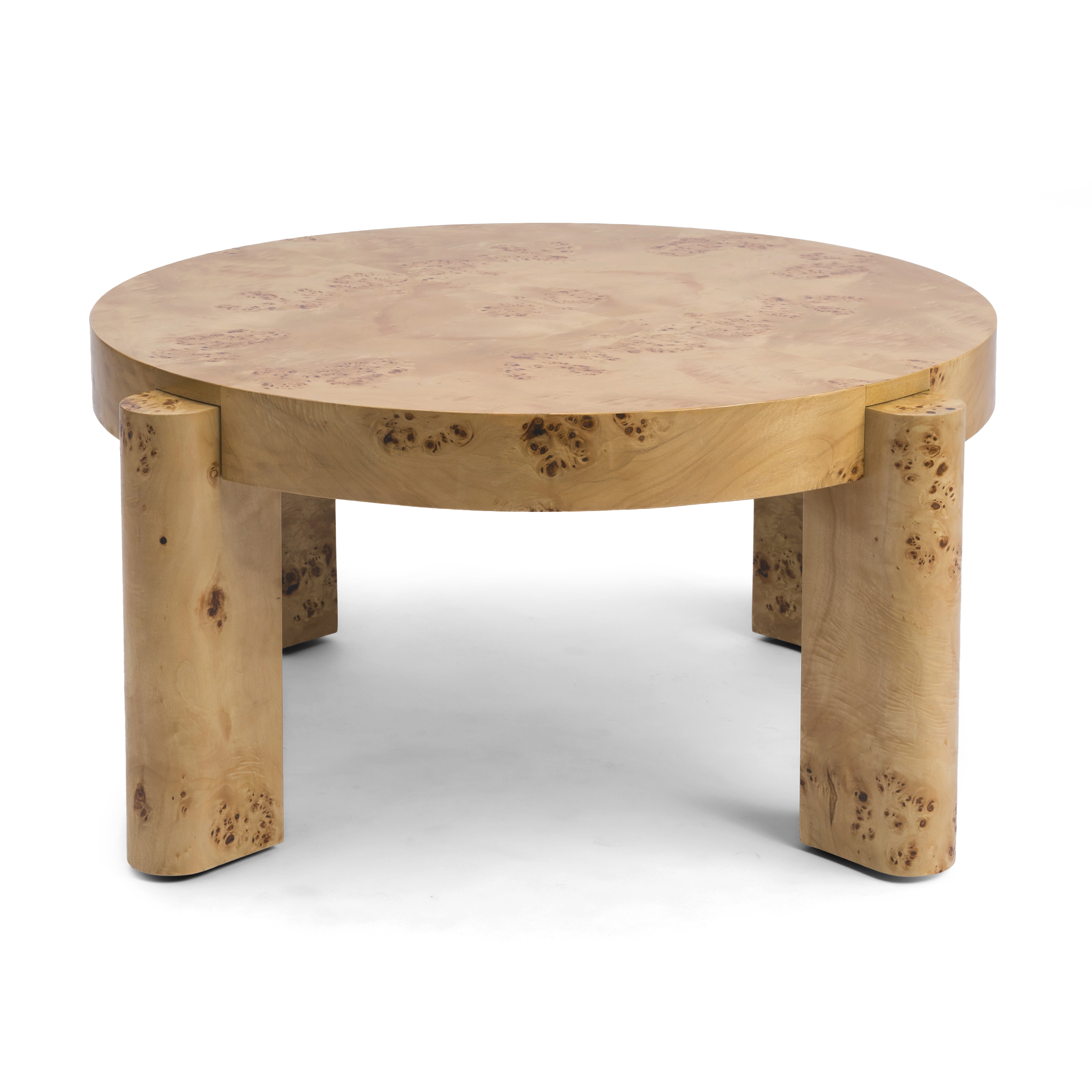 Chorus 45" Coffee Table #finish_maple-burl