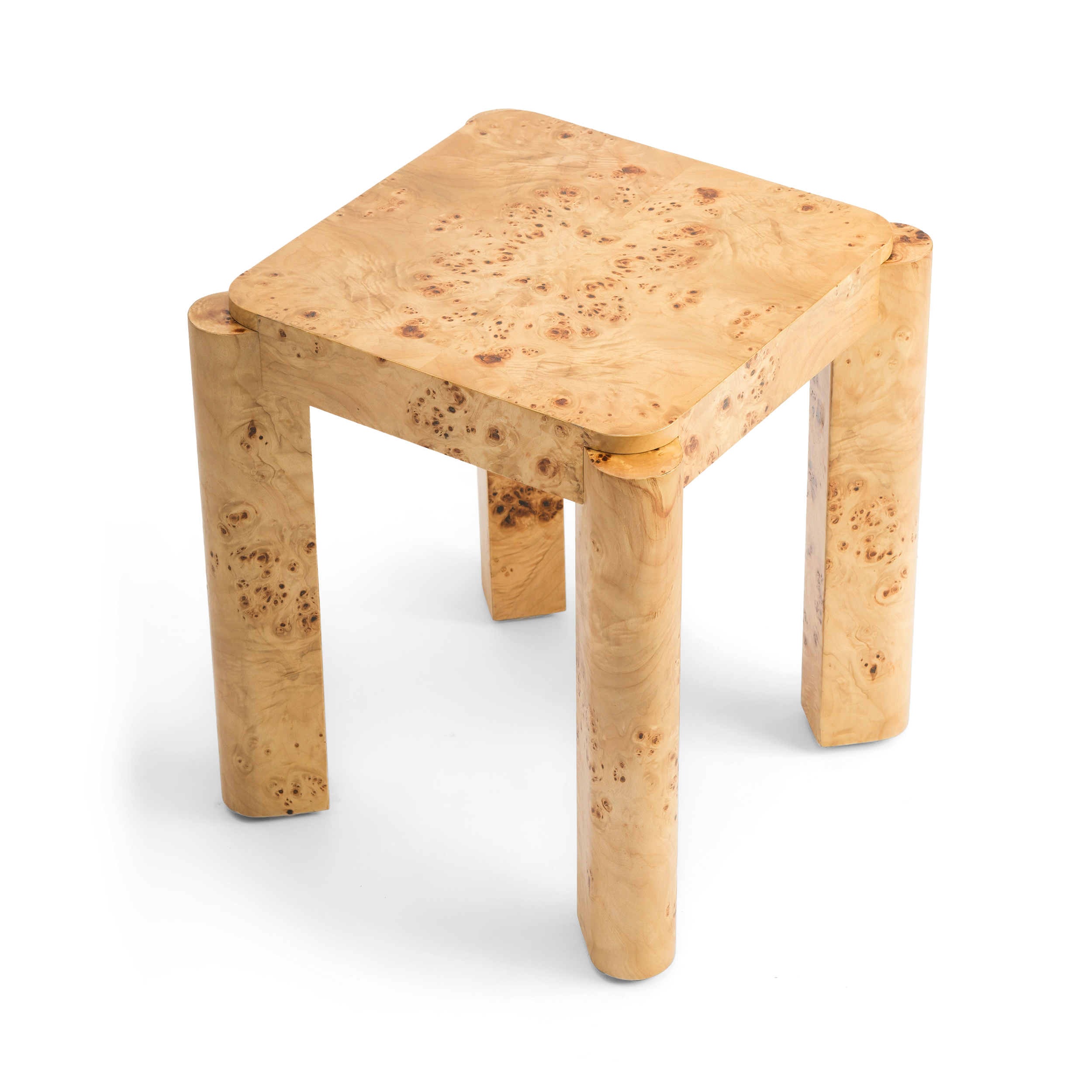 Chorus Side Table #finish_maple-burl