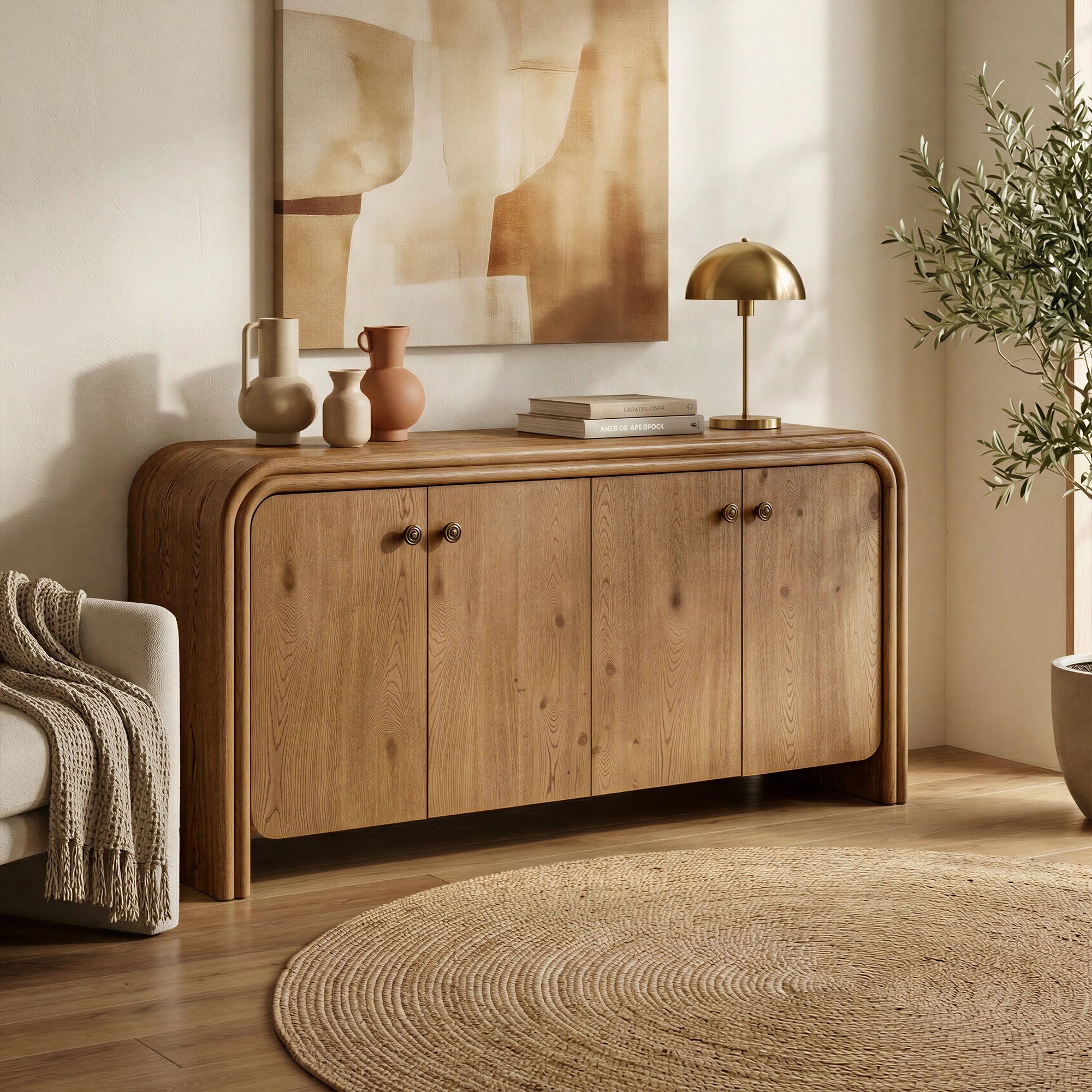 Clara 63" Sideboard #finish_weathered-oak