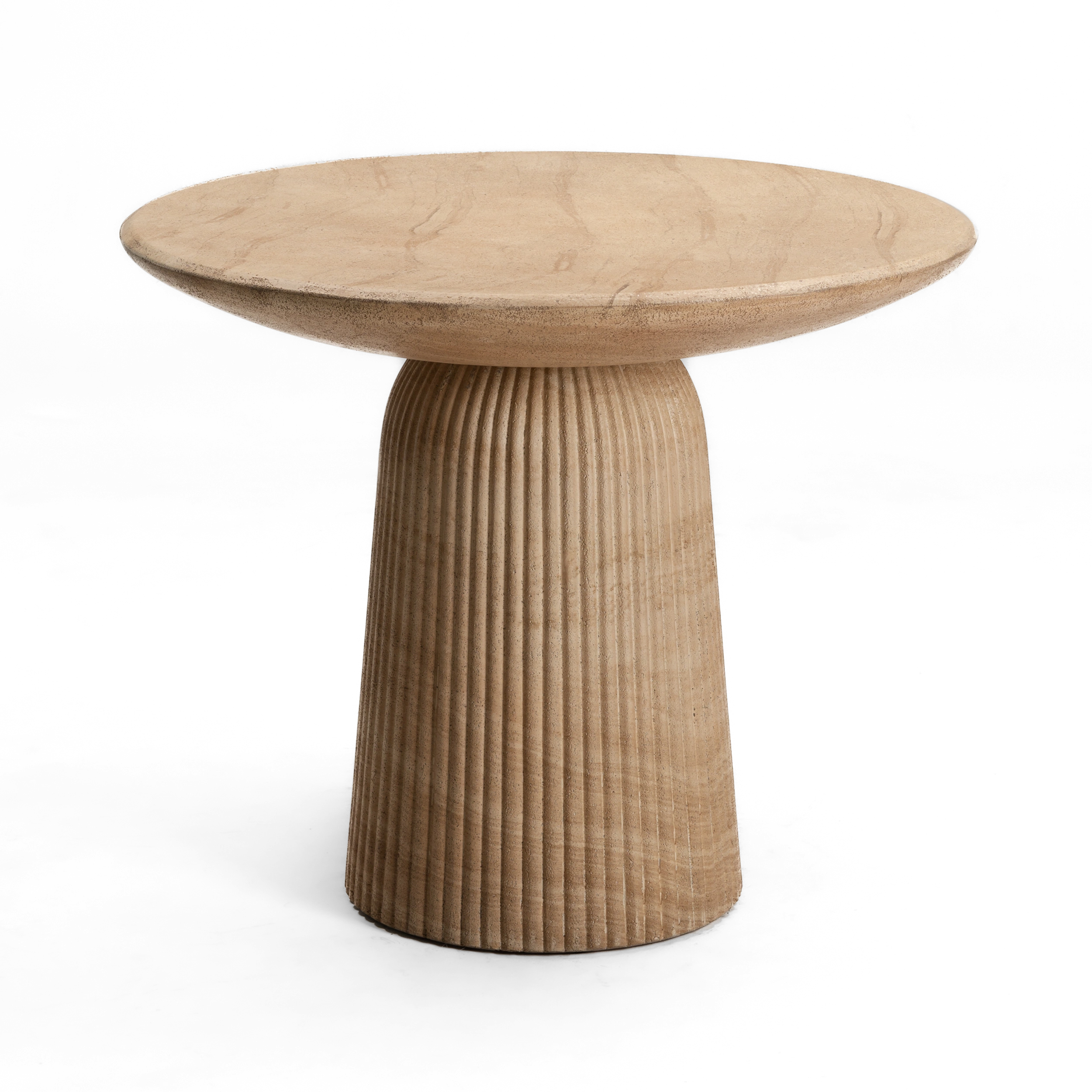 Maddox Bistro Table #finish_faux-travertine