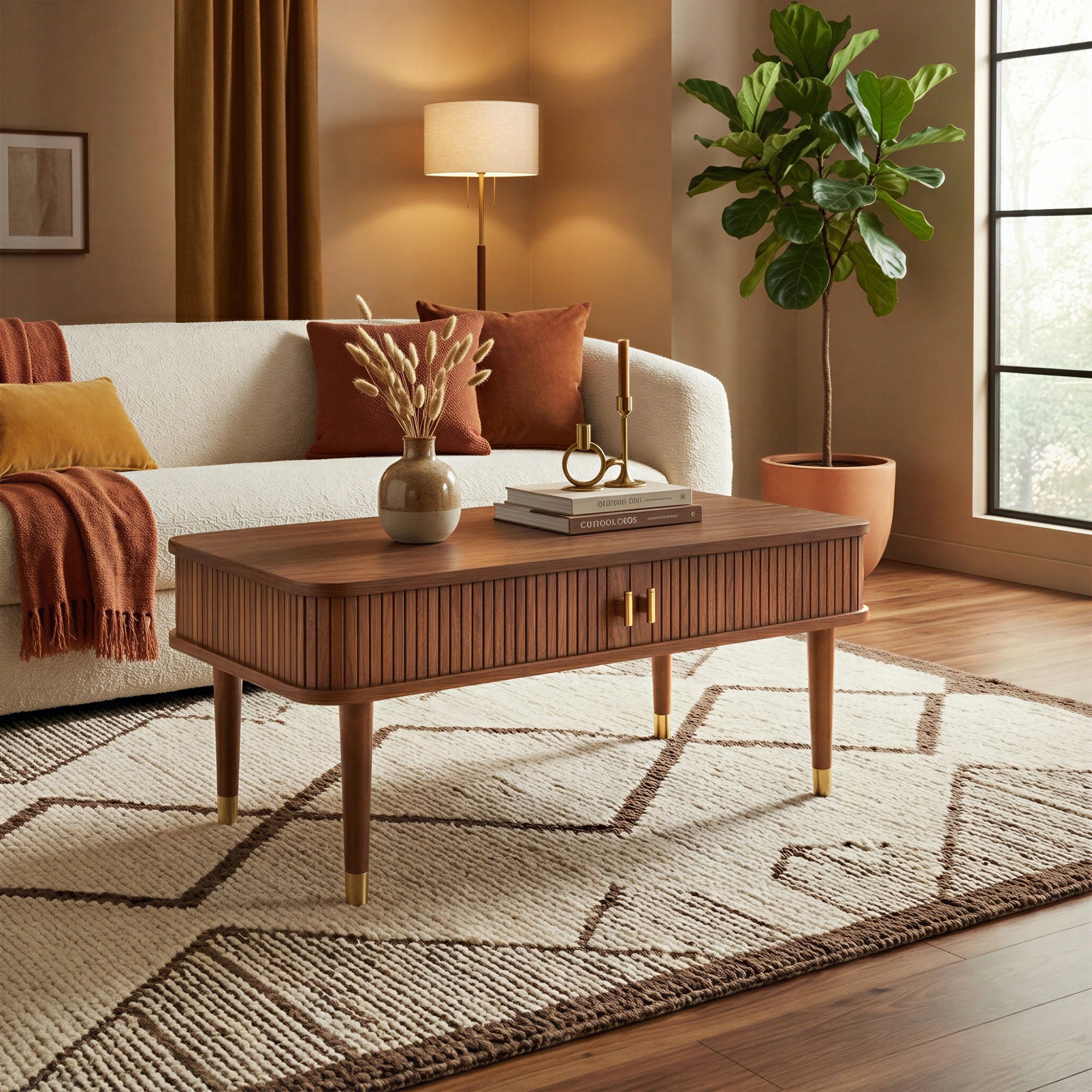Murray 39" Coffee Table #finish_walnut