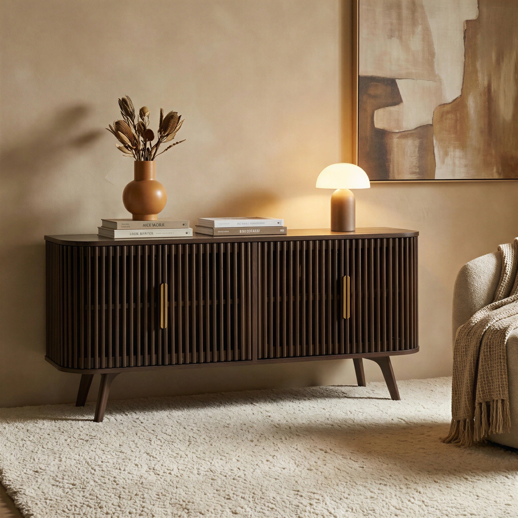 Sierra 63" Sideboard #finish_dark-stain