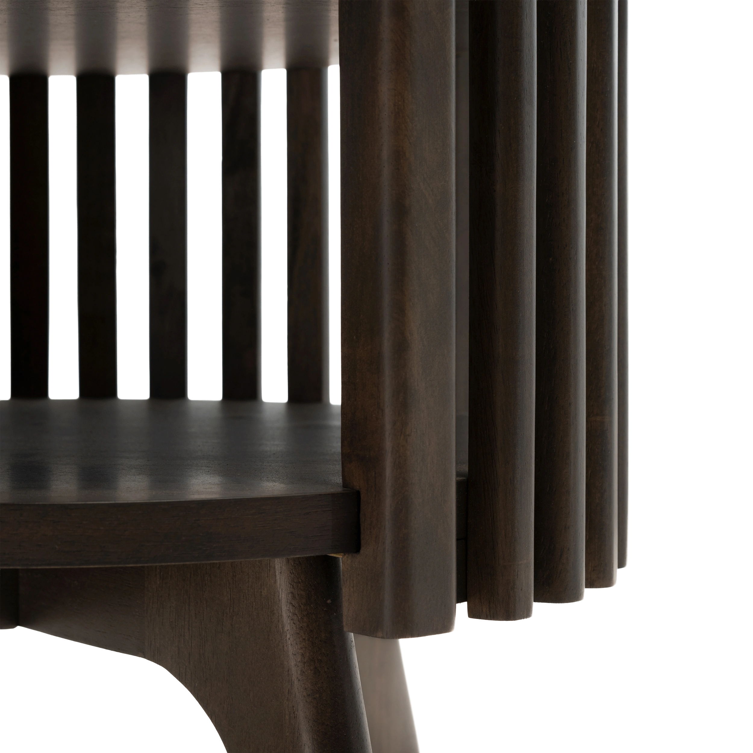 Sierra Side Table #finish_dark-stain
