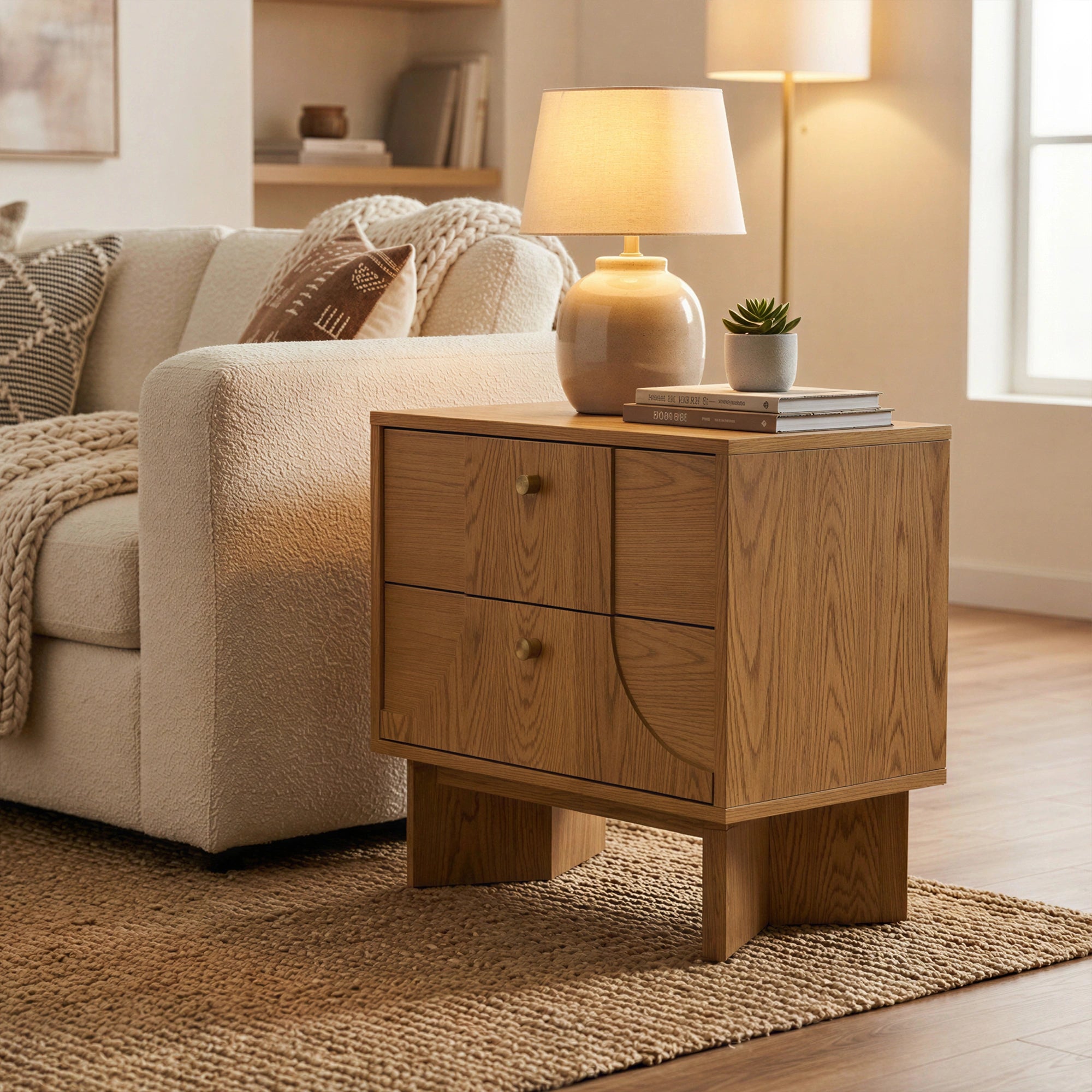 Zahra Nightstand #finish_oak
